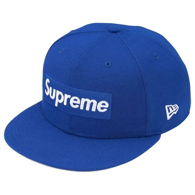 Supreme Ghostface Box Logo New Era Royal Blue 7 3/8"