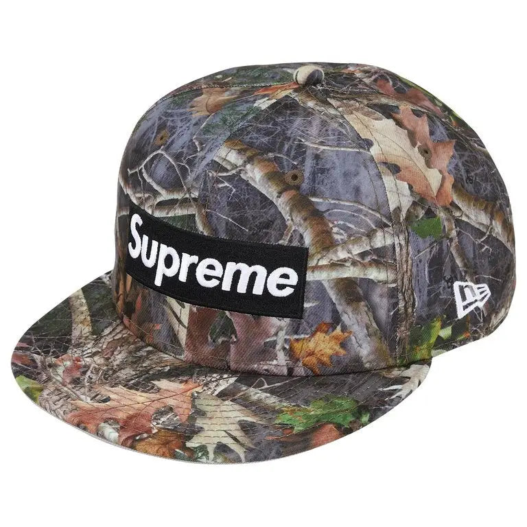 Supreme Ghostface Box Logo New Era True Timber Camo 7 5/8"