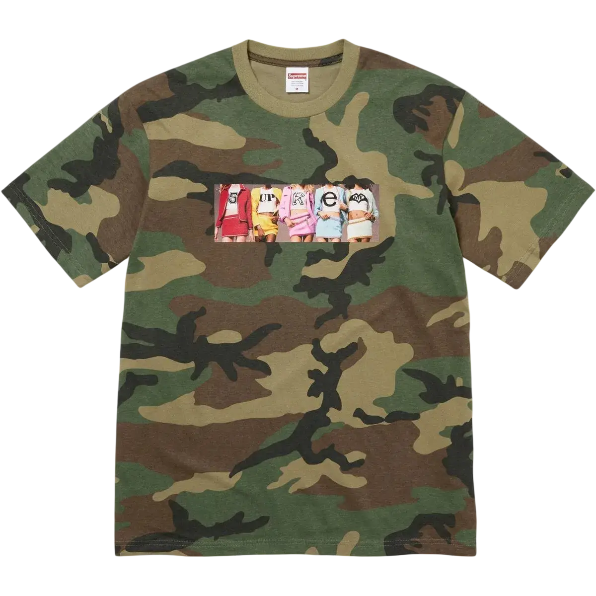 Supreme Girls Tee Camo - M