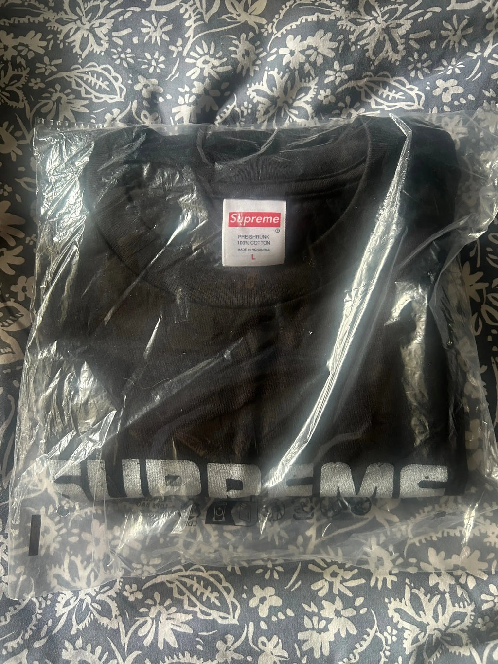 Supreme Growl Tee Black Large