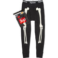 Supreme Hanes Bones Thermal Pants Black Medium