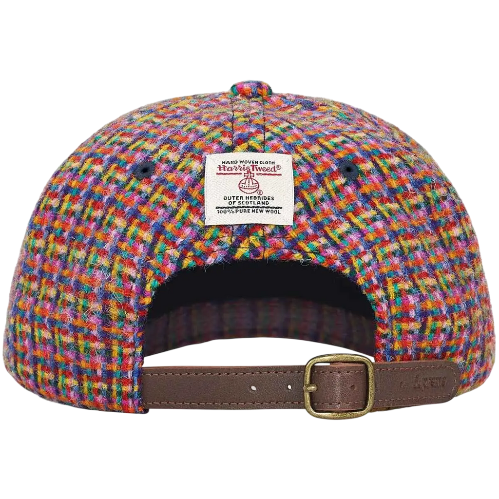 Supreme Harris Tweed 6 Panel Red - One size