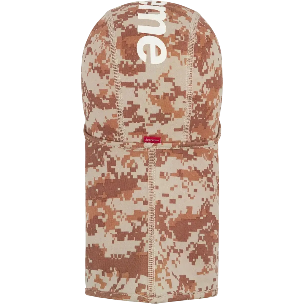 Supreme Heat Reactive Digi Camo Balaclava Brown - S/M