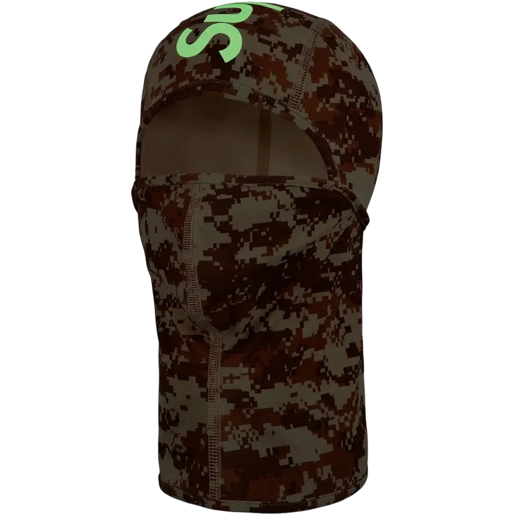 Supreme Heat Reactive Digi Camo Balaclava Brown - S/M
