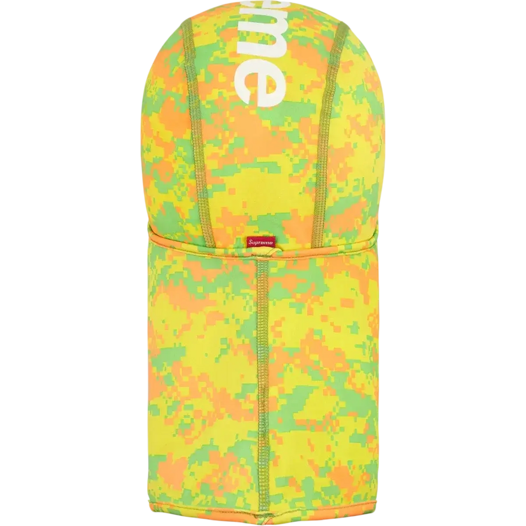 Supreme Heat Reactive Digi Camo Balaclava Olive - S/M
