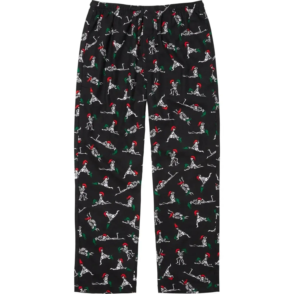 Supreme Holiday Pajama Set Black Medium