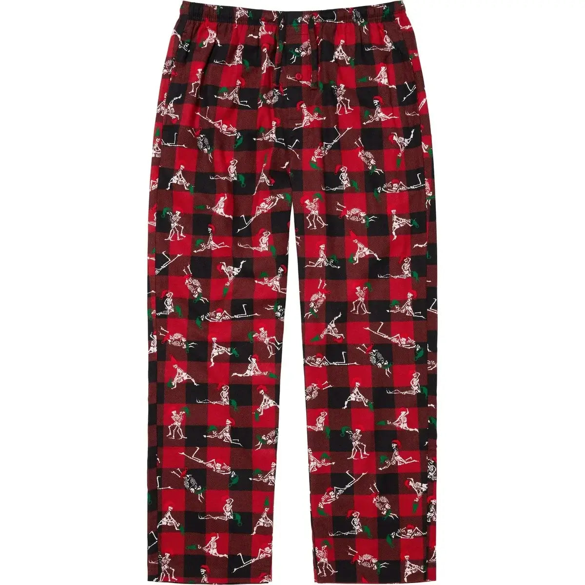Supreme Holiday Pajama Set Red Medium