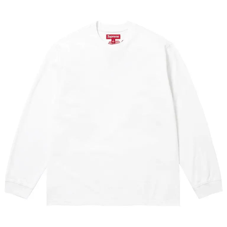 Supreme Intarsia Long Sleeve Top White Large