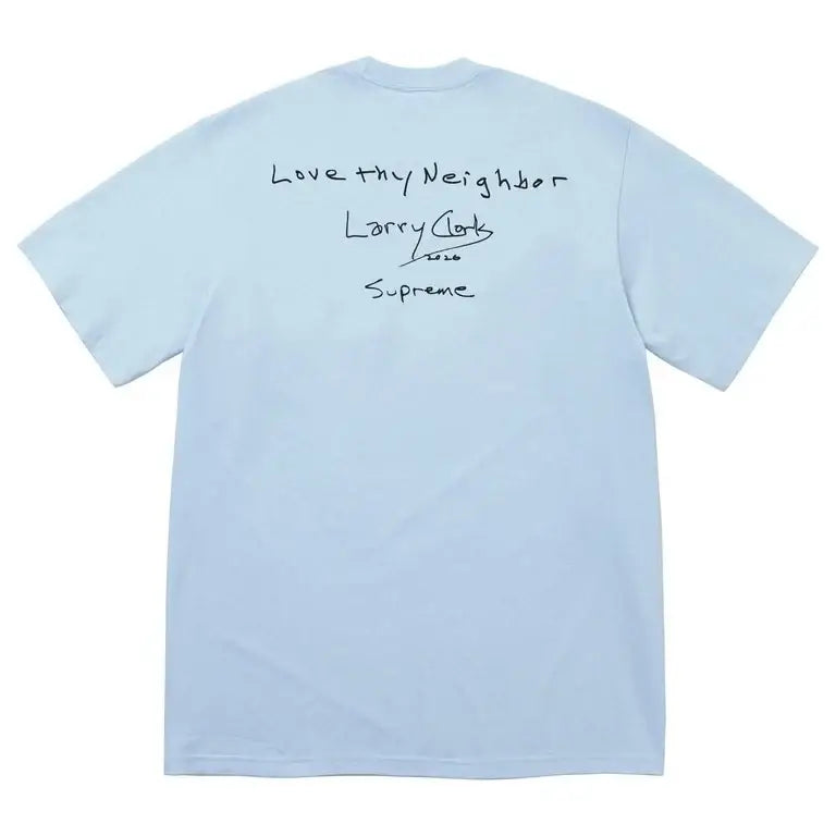 Supreme Larry Clack Neighbor Tee Powder Blue Large