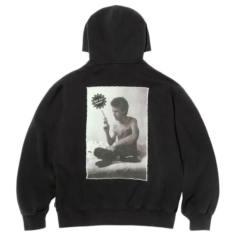 Supreme Larry Clark Zip-Up Hoodie Black Large