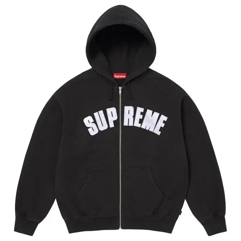 Supreme Larry Clark Zip-Up Hoodie Black Large