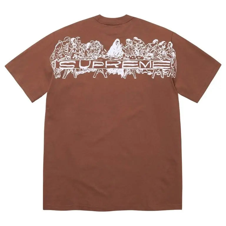 Supreme Last Supper Tee Brown Large