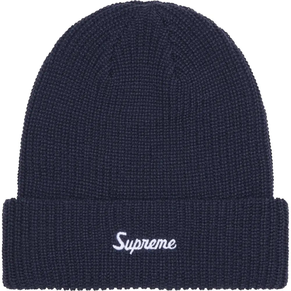 Supreme Loose Gauge Beanie FW25 Navy - Hats