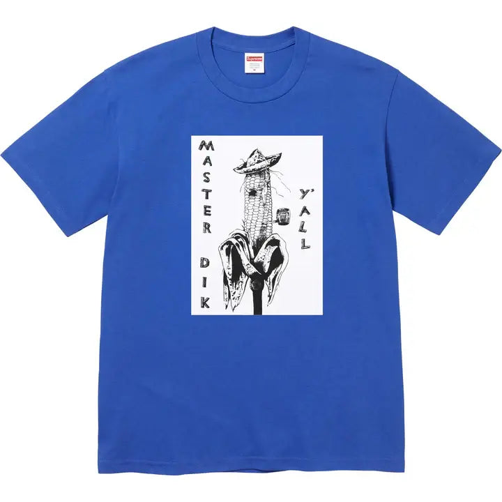 Supreme Mike Kelley Master Tee Royal - M - T-Shirts