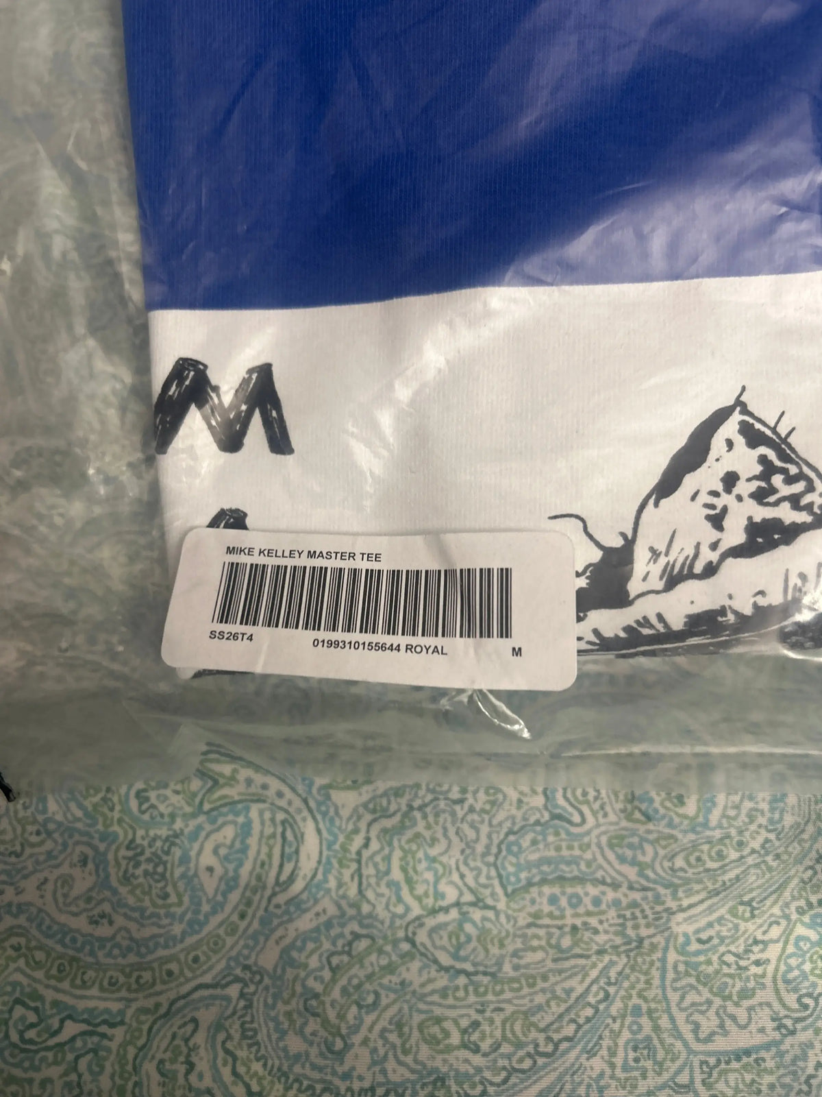 Supreme Mike Kelley Master Tee Royal Medium