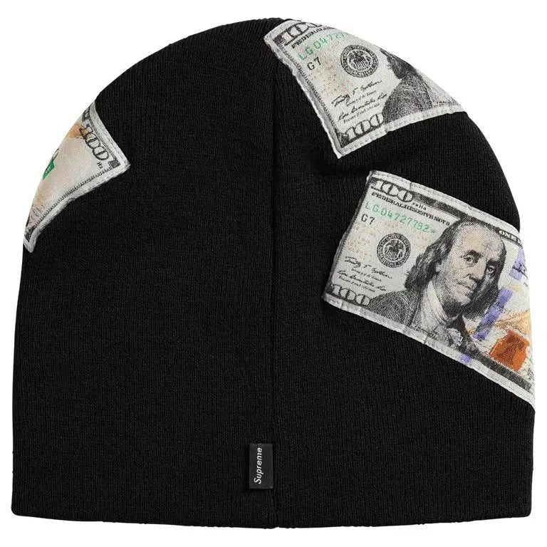Supreme Money Beanie Black