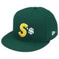 Supreme Money S Logo New Era Green 7 1/2"