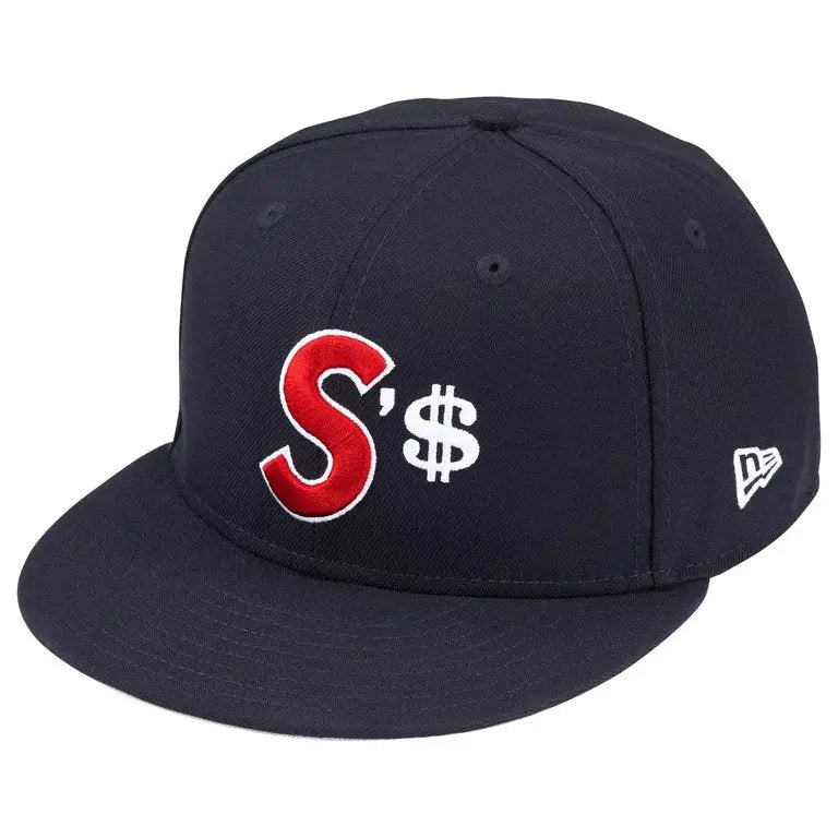 Supreme Money S Logo New Era Navy 7 1/2"