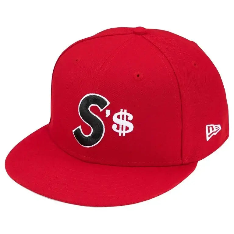 Supreme Money S Logo New Era Red 7 5/8"