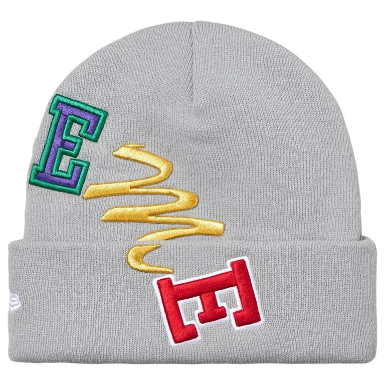 Supreme New Era Arc Beanie Gray