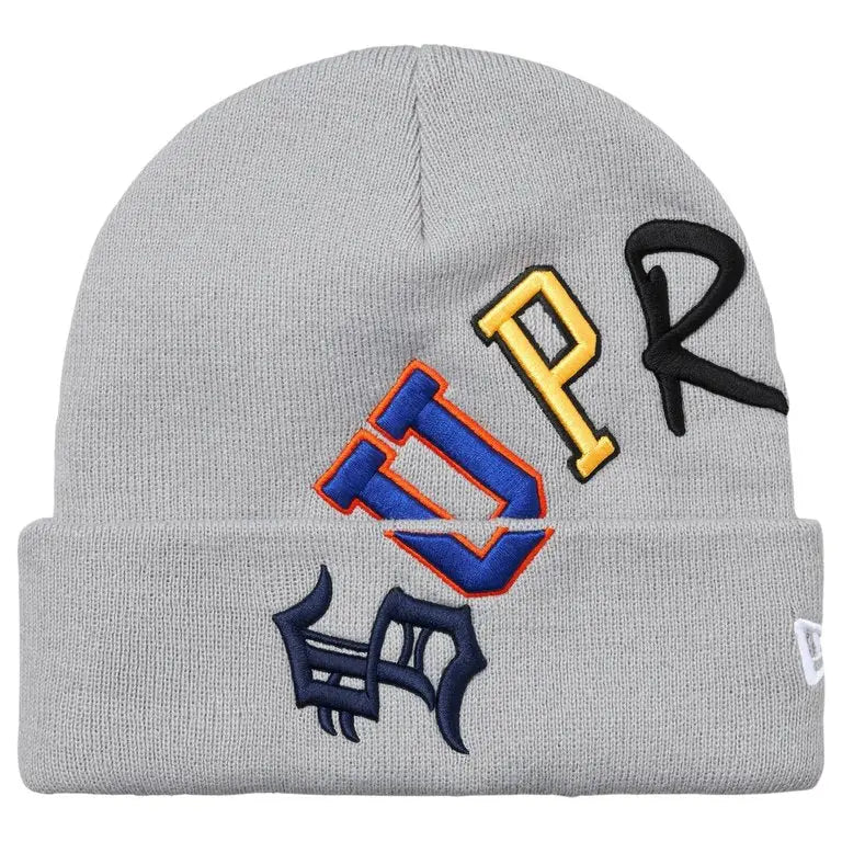 Supreme New Era Arc Beanie Gray