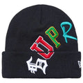 Supreme New Era Arc Beanie Navy