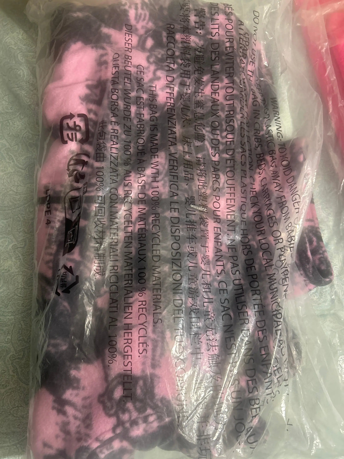 Supreme New York Fleece Jacket Pink Medium