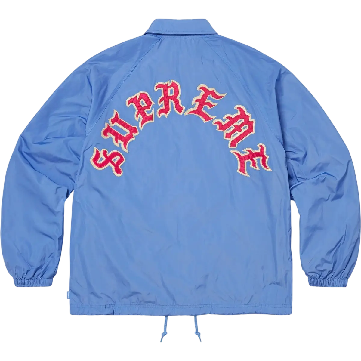 Supreme Old English Arc Coaches Jacket Light Blue - M