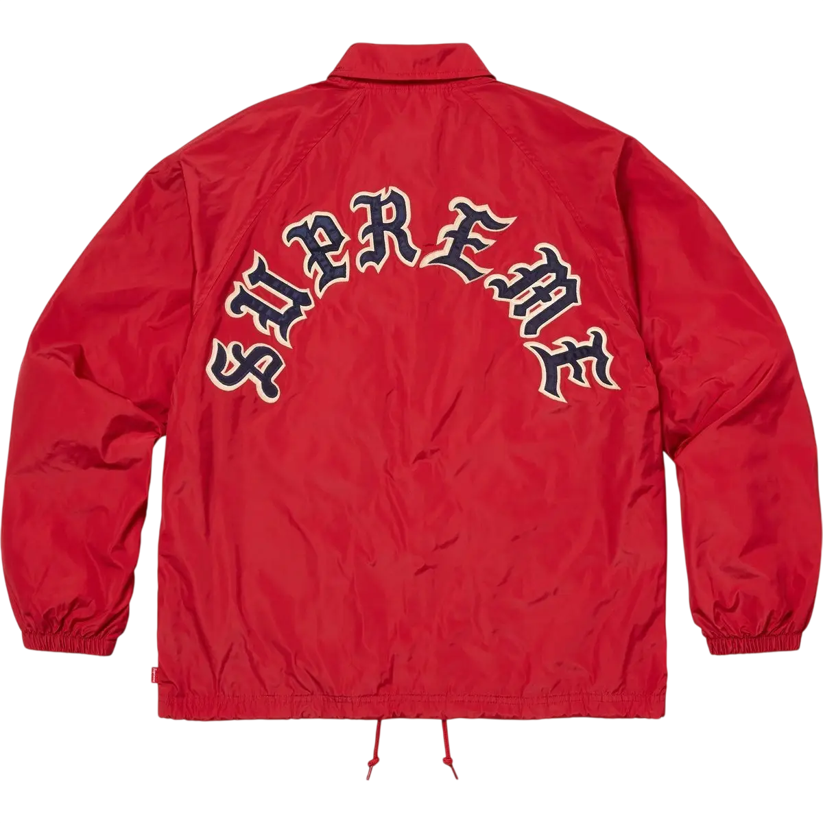 Supreme Old English Arc Coaches Jacket Red - M