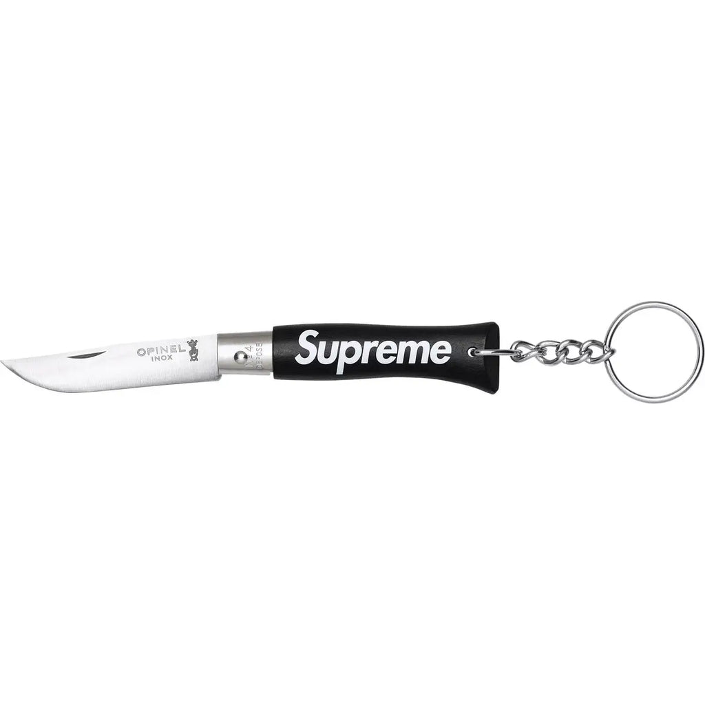 Supreme Opinel No 4 Knife Keychain FW25 Black - Accessory