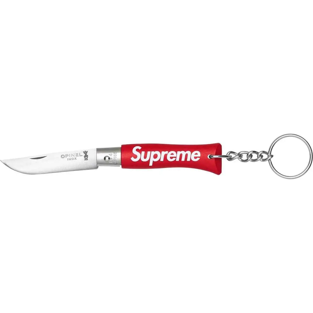 Supreme Opinel No 4 Knife Keychain FW25 Red - Accessory