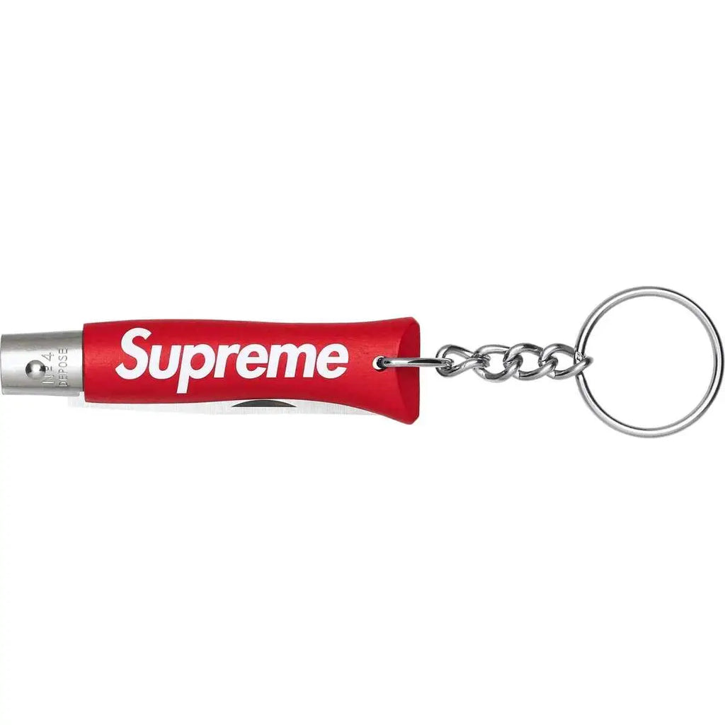 Supreme Opinel No 4 Knife Keychain FW25 Red - Accessory