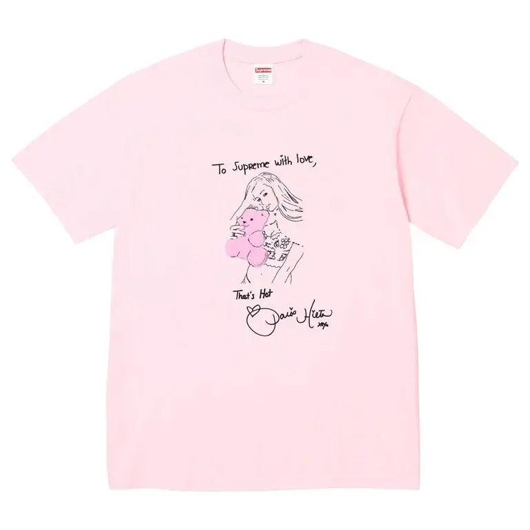 Supreme Paris Tee Pink Medium