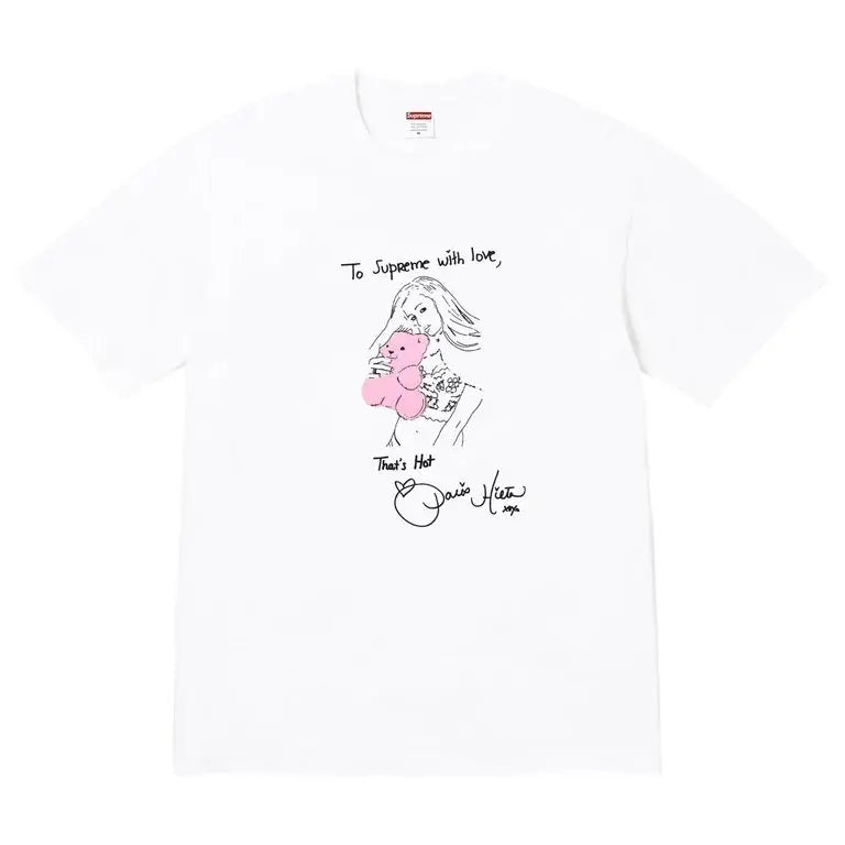Supreme Paris Tee White Large
