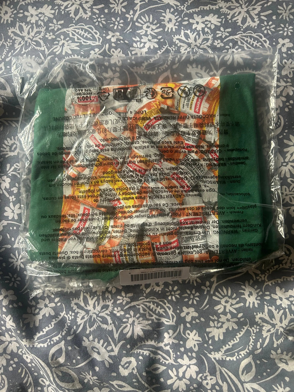 Supreme Pills Tee Green Medium