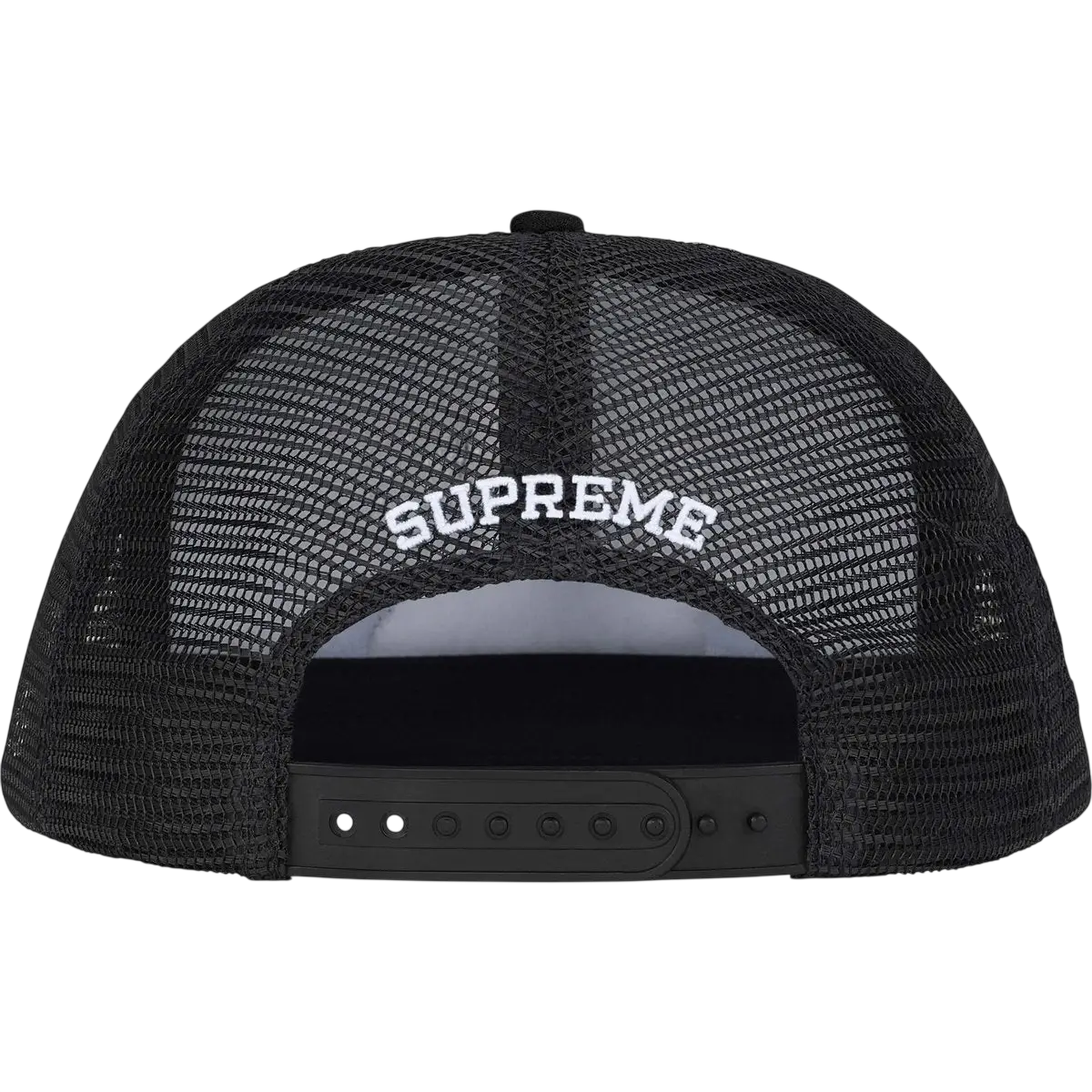 Supreme Pinup Girl Mech Back 5-Panel Snapback Black - One size