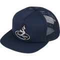 Supreme Pinup Girl Mech Back 5-Panel Snapback Navy - One size