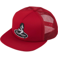 Supreme Pinup Girl Mech Back 5-Panel Snapback Red - One size