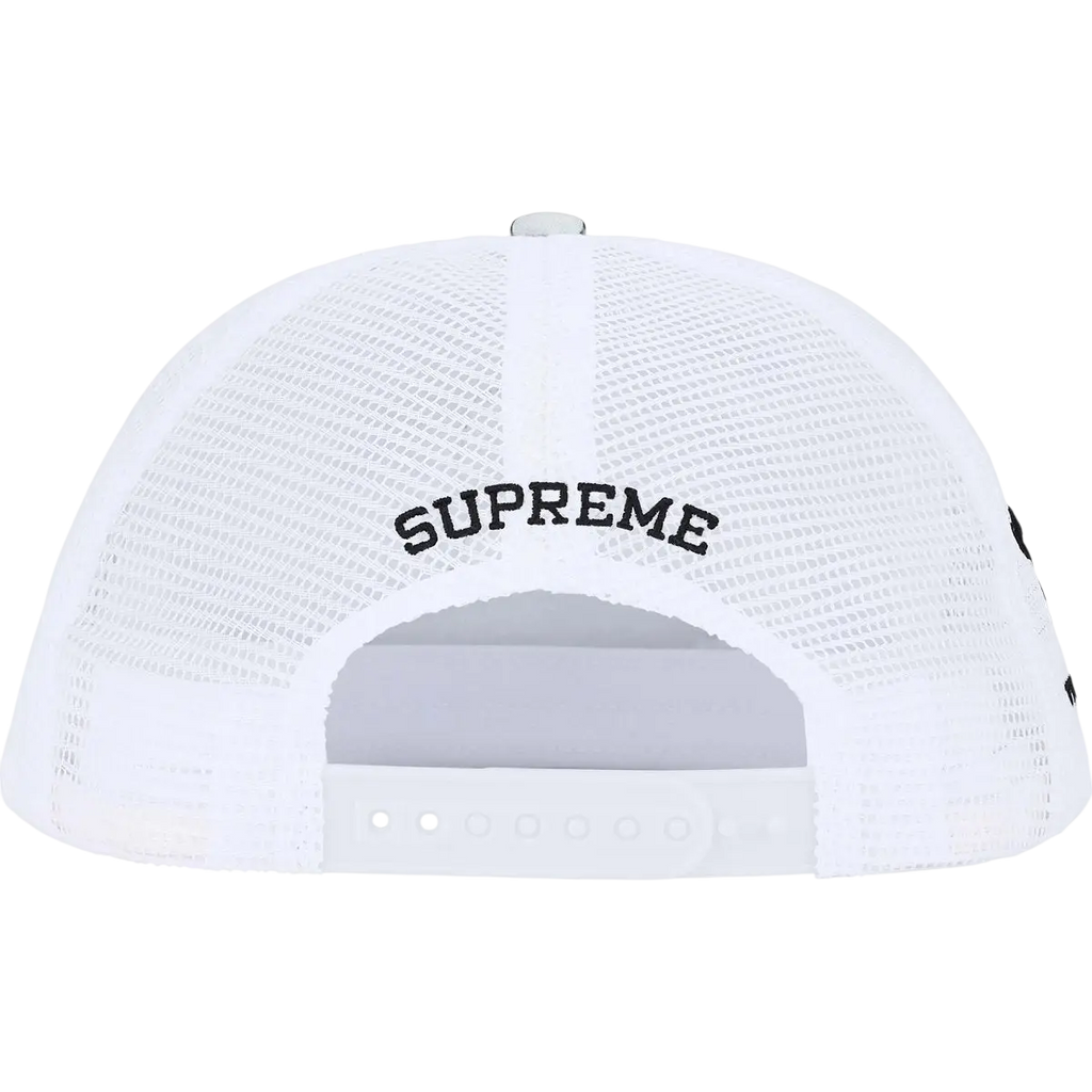 Supreme Pinup Girl Mech Back 5-Panel Snapback White Camo - One size