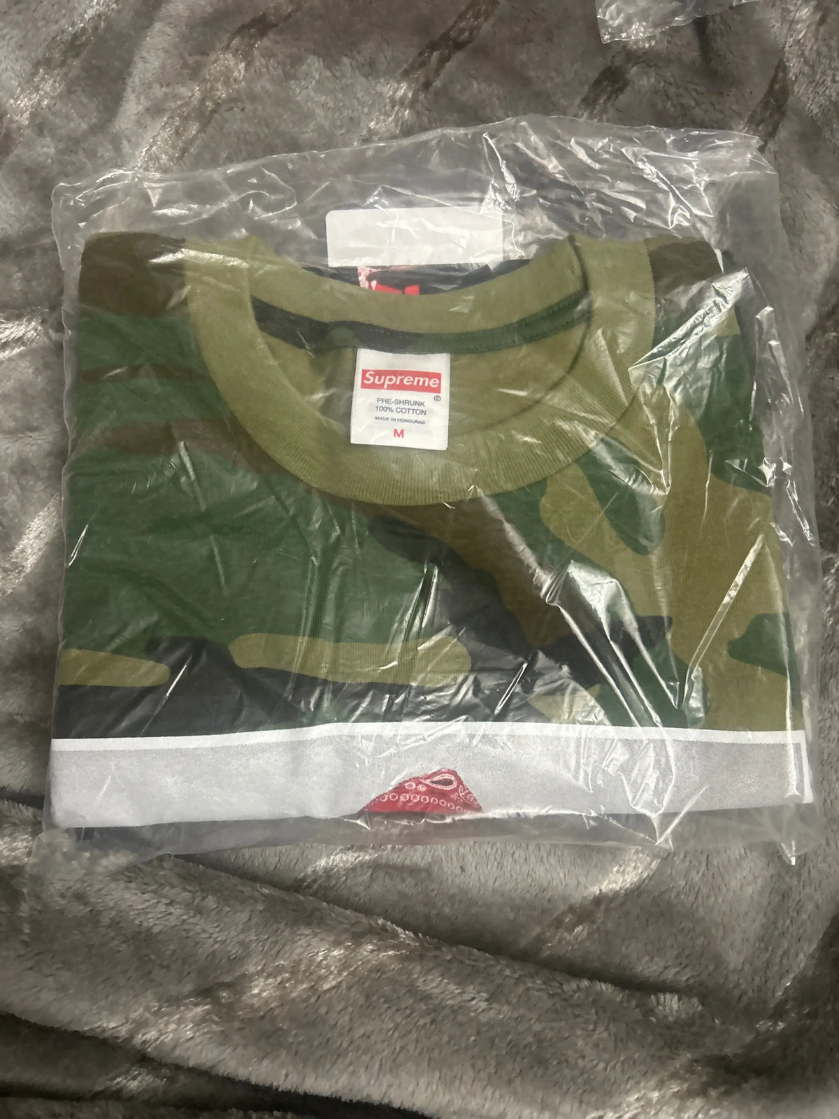 Supreme Playboi Carti T-Shirt Woodland Camo Medium