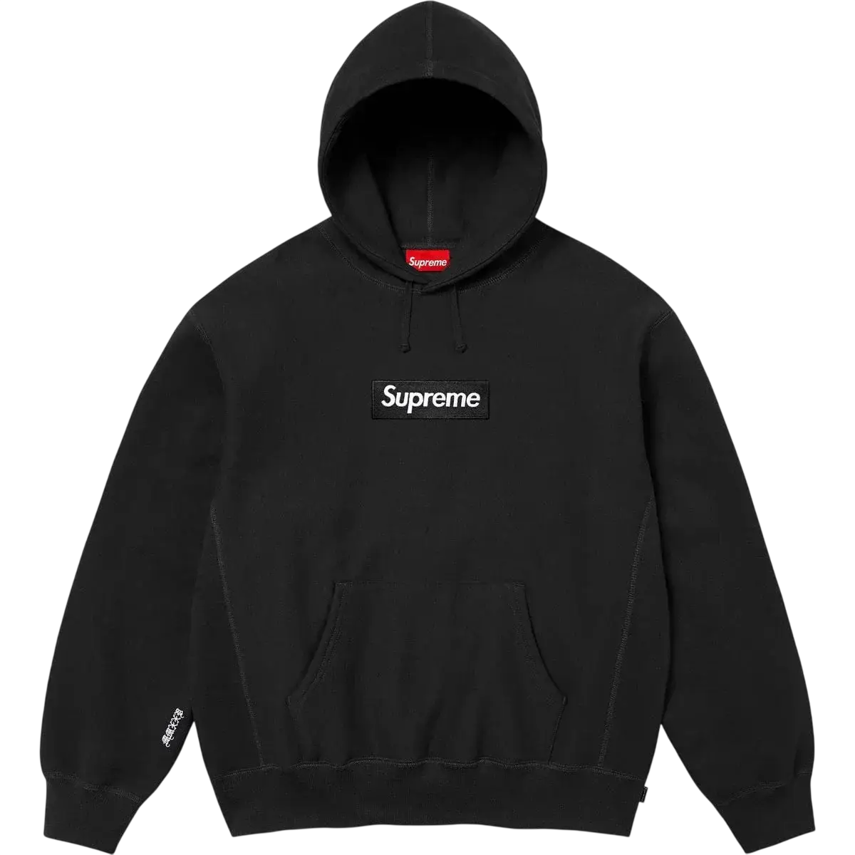 Supreme Pullover Box Logo Hooded Sweatshirt FW25 Black