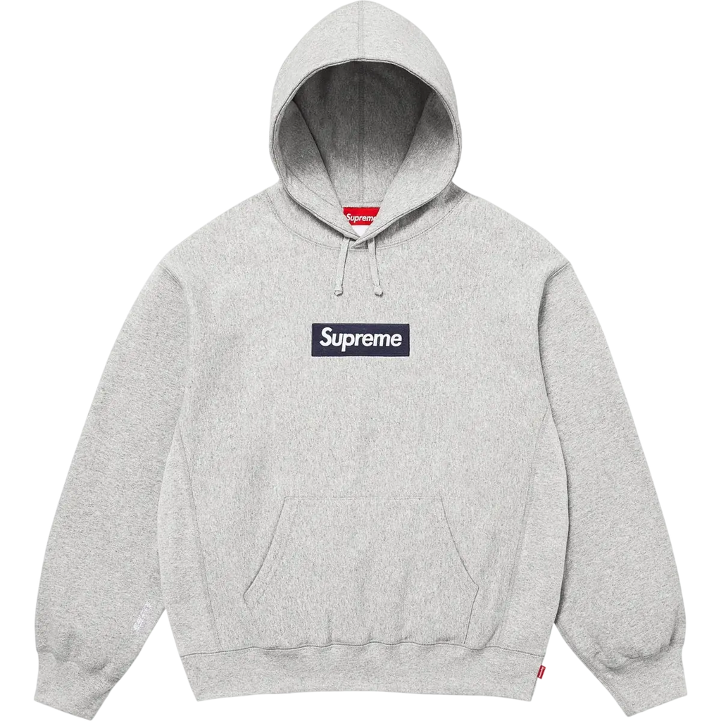 Supreme Pullover Box Logo Hooded Sweatshirt FW25 Grey - M
