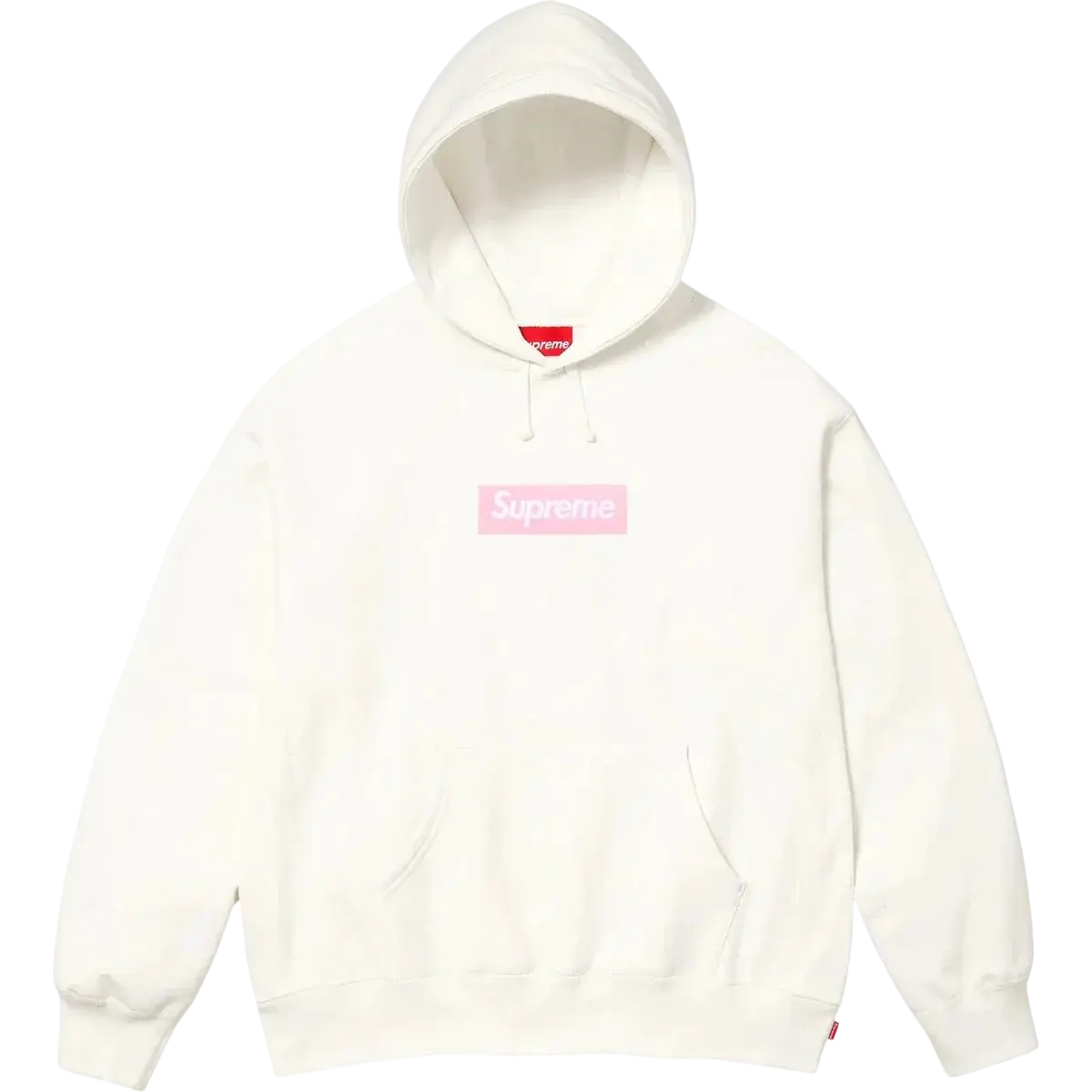 Supreme Pullover Box Logo Hooded Sweatshirt FW25 White - M