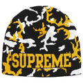 Supreme Reversible Camo Beanie Yellow