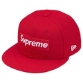 Supreme Rings Box Logo New Era Red 7 3/4"