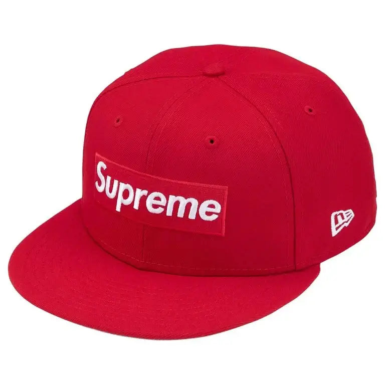 Supreme Rings Box Logo New Era Red 7 3/4"