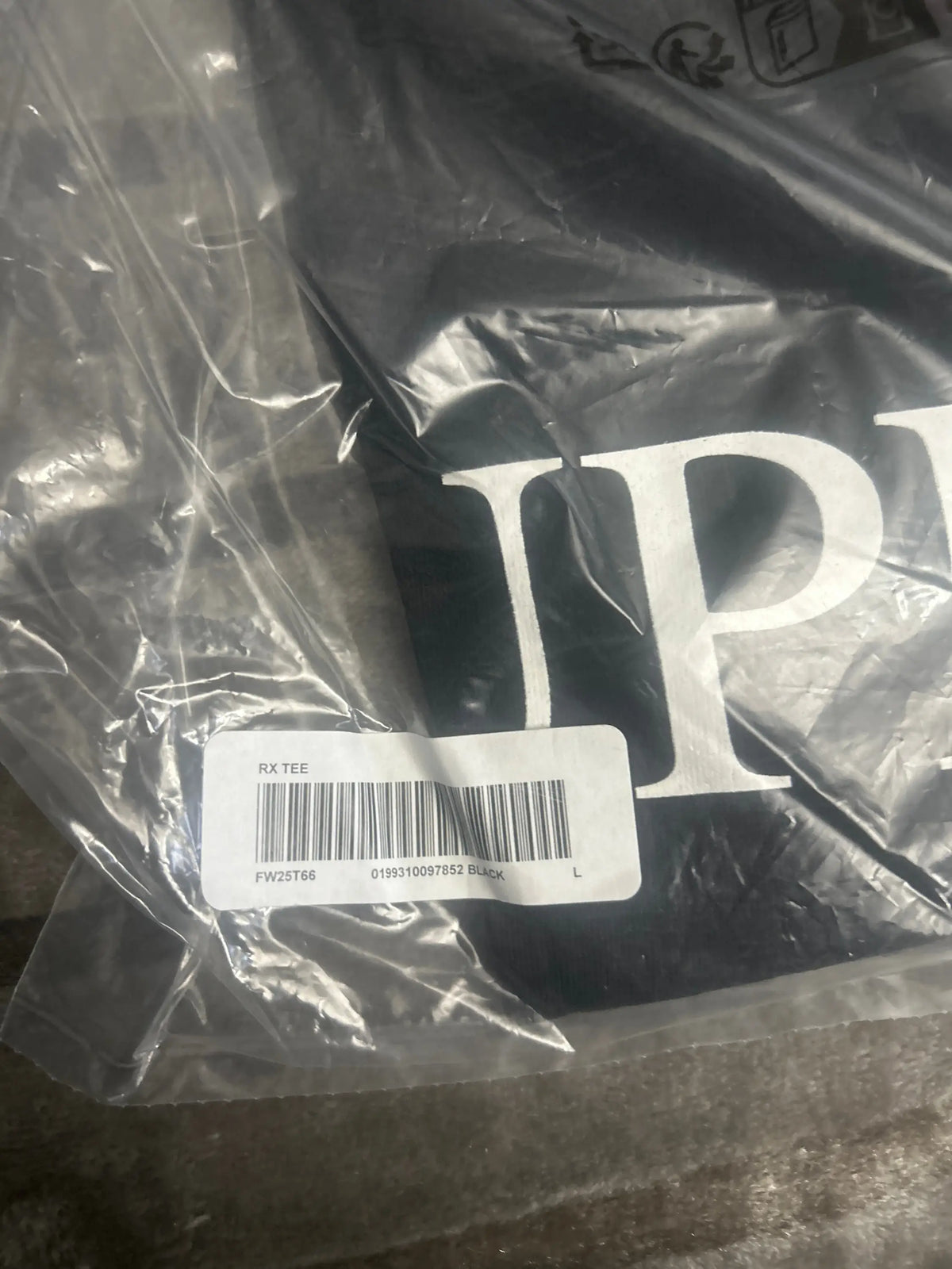 Supreme RX Tee Black Large