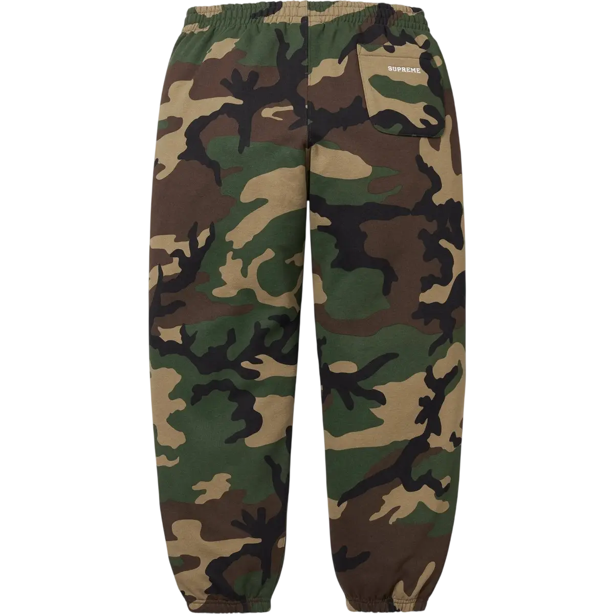 Supreme S Logo Sweatpants Woodland Camo - M