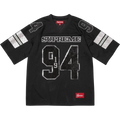 Supreme Sequin Football Jersey Black - M