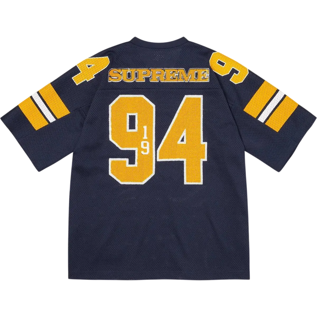 Supreme Sequin Football Jersey Navy - M
